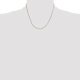 14k .5mm Octagonal Snake Chain