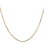 14k .8mm Octagonal Snake Chain
