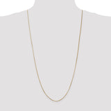 14k .8mm Octagonal Snake Chain