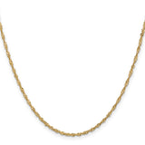 14k 1.70mm Singapore Chain