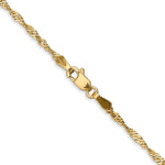 14k 1.70mm Singapore Chain