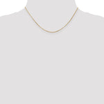 14k .9mm Curb Pendant Chain