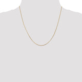 14k .9mm Curb Pendant Chain