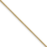 14k 1.3mm Curb Pendant Chain (100 inch Spool)