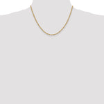 14k 2mm Singapore Chain