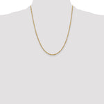 14k 2mm Singapore Chain