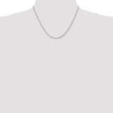 14k WG 1.4mm Singapore Chain