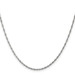 14k WG 1.4mm Singapore Chain