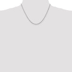 14k WG 1.7mm Singapore Chain