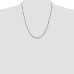 14k WG 1.7mm Singapore Chain