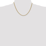14k 2.1mm Spiga Chain