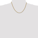 14k 2.1mm Spiga Chain
