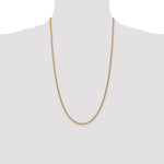 14k 2.1mm Spiga Chain