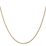 14k 1.05mm D/C Spiga with Spring Ring Clasp Chain
