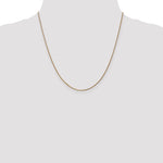 14k 1.05mm D/C Spiga with Spring Ring Clasp Chain