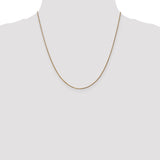 14k 1.05mm D/C Spiga with Spring Ring Clasp Chain