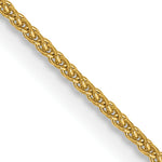 14k 1.05mm D/C Spiga with Spring Ring Clasp Chain