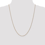 14k 1.05mm D/C Spiga with Spring Ring Clasp Chain