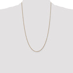 14k 1.05mm D/C Spiga with Spring Ring Clasp Chain
