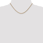 14k 2.1mm D/C Spiga Chain