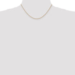 14k 1.05mm Spiga with Lobster Clasp Chain