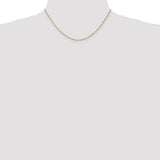 14k 1.05mm Spiga with Lobster Clasp Chain