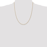 14k 1.05mm Spiga with Lobster Clasp Chain