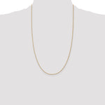 14k 1.05mm Spiga with Lobster Clasp Chain