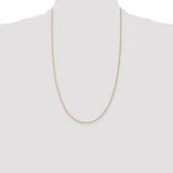 14k 1.05mm Spiga with Lobster Clasp Chain