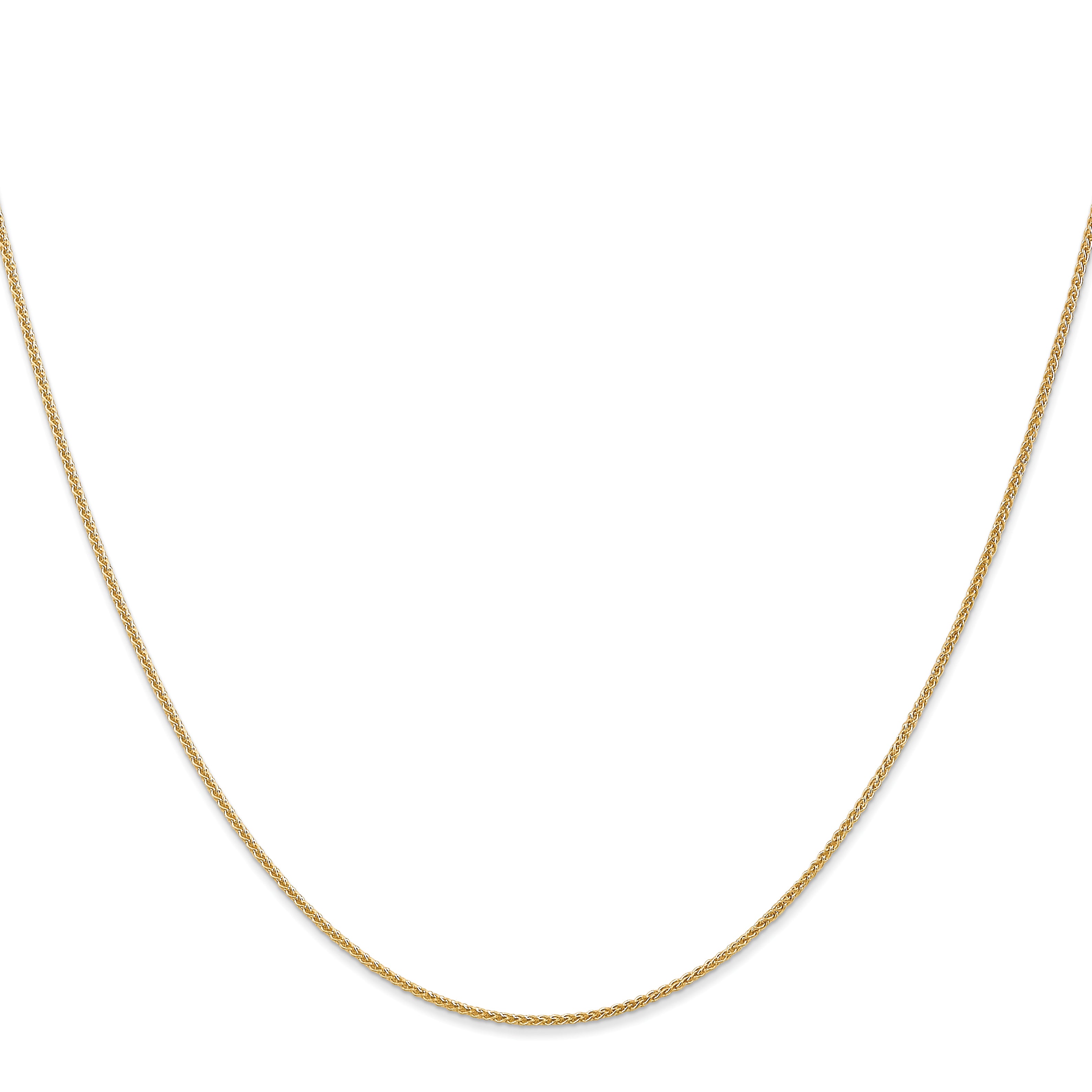 14k 1.05mm Spiga with Lobster Clasp Chain