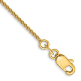 14k 1.05mm Spiga with Lobster Clasp Chain