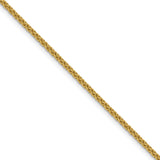 14k 1.7mm Spiga Chain  (100 inch Spool)