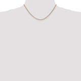 14k 1.7mm Spiga Chain