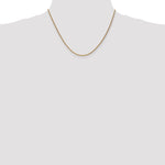 14k 1.7mm Spiga Chain
