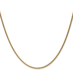 14k 1.7mm Spiga Chain