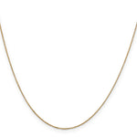 14k .6mm D/C Round Open Link Cable Chain