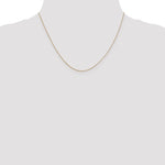 14k .6mm D/C Round Open Link Cable Chain