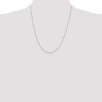 14k .6mm D/C Round Open Link Cable Chain