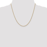 14k 1.8mm Forzantine Cable Chain