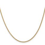 14k 1.8mm Forzantine Cable Chain