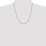 14k 1.8mm Forzantine Cable Chain