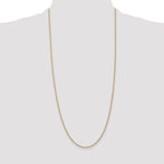 14k 1.8mm Forzantine Cable Chain