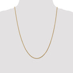 14k 2.2mm Forzantine Cable Chain