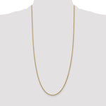 14k 2.2mm Forzantine Cable Chain