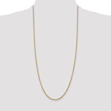 14k 2.2mm Forzantine Cable Chain