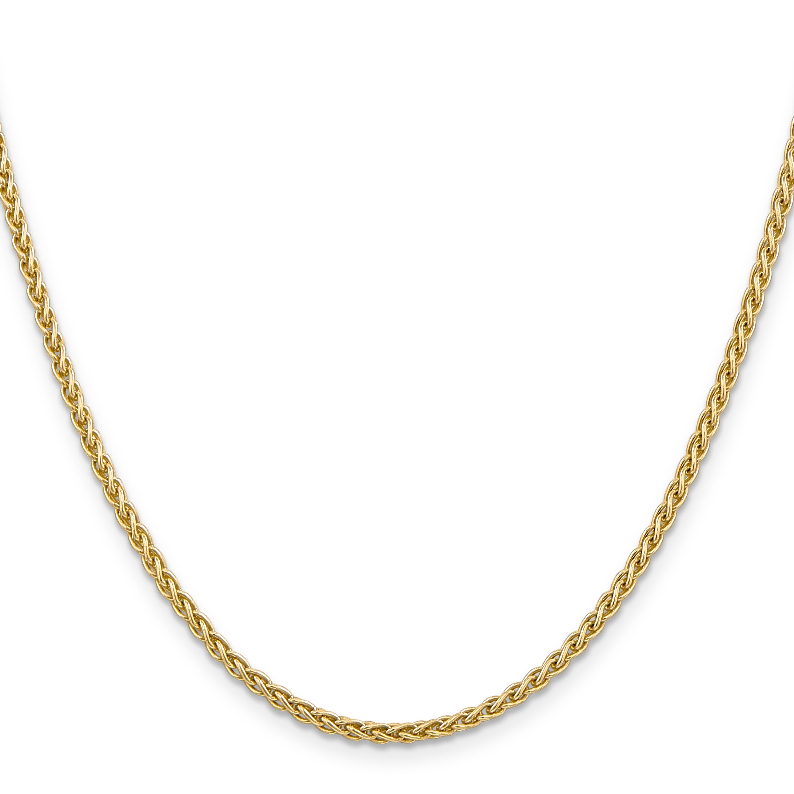 14k 2.5mm Spiga Chain