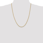 14k 2.5mm Spiga Chain