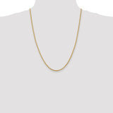 14k 2.5mm Spiga Chain