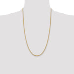 14k 2.5mm Spiga Chain