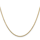 14k 1.45mm D/C Cable Chain
